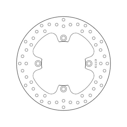 68B40789 Brembo Fixed Rear Brake Disc