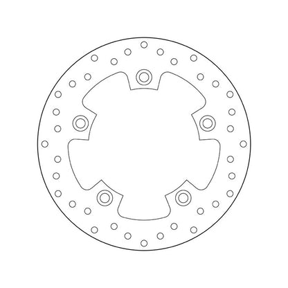 68B40799 Brembo Fixed Rear Brake Disc
