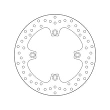 68B407A1 Brembo Fixed Rear Brake Disc