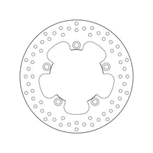 68B407A2 Brembo Fixed Rear Brake Disc