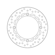 68B407A5 Brembo Fixed Rear Brake Disc