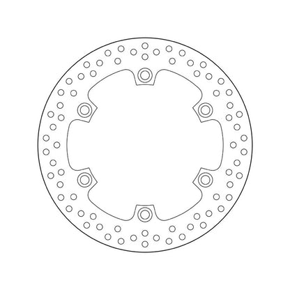 68B407A6 Brembo Fixed Rear Brake Disc