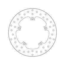 68B407A8 Brembo Fixed Rear Brake Disc