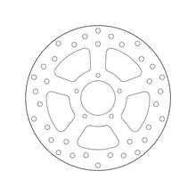 68B407A9 Brembo Fixed Rear Brake Disc