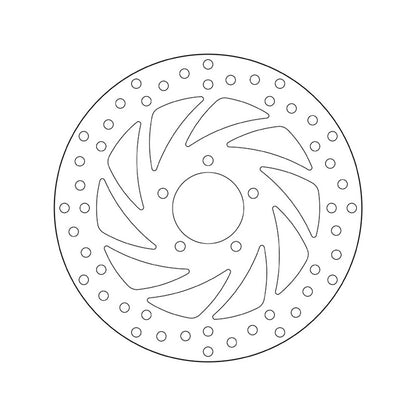 68B407B0 Brembo Fixed Front Brake Disc