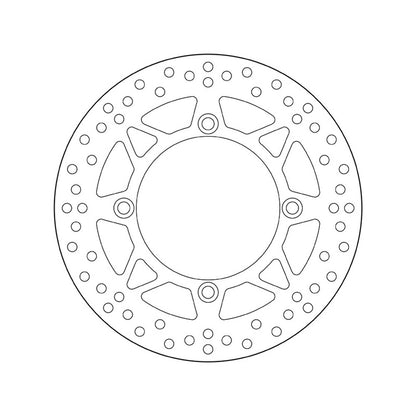 68B407B5 Brembo Fixed Front Brake Disc
