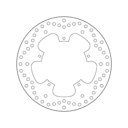 68B407B7 Brembo Fixed Front Brake Disc