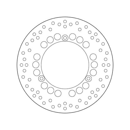 68B407C4 Brembo Fixed Rear Brake Disc