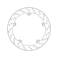 68B407C8 Brembo Fixed Rear Brake Disc
