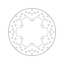68B407C9 Brembo Fixed Rear Brake Disc