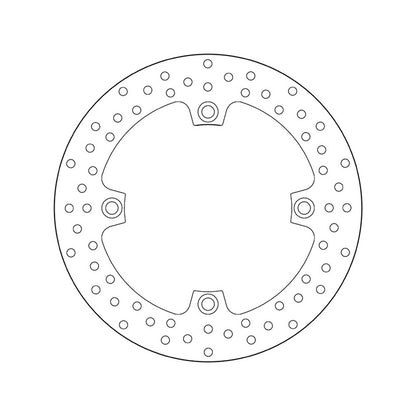 68B407E3 Brembo Fixed Rear Brake Disc