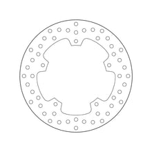 68B407F2 Brembo Fixed Rear Brake Disc