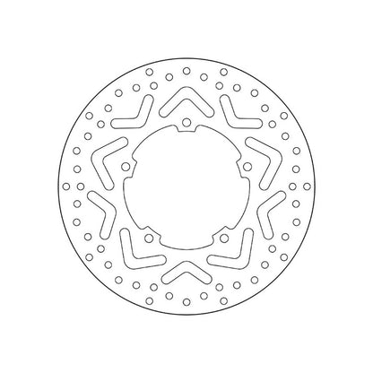 68B407F7 Brembo Fixed Front Brake Disc