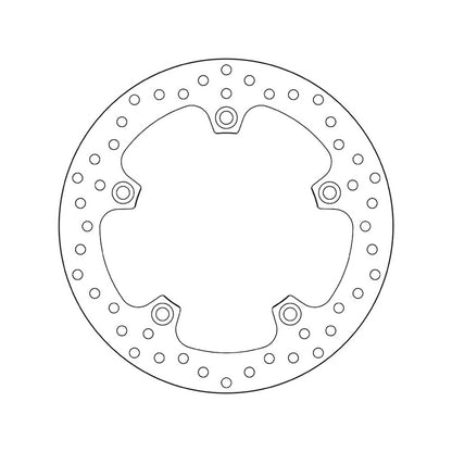 68B407G0 Brembo Fixed Rear Brake Disc