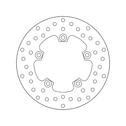 68B407G2 Brembo Fixed Rear Brake Disc