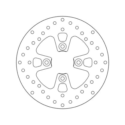 68B407G3 Brembo Fixed Front Brake Disc