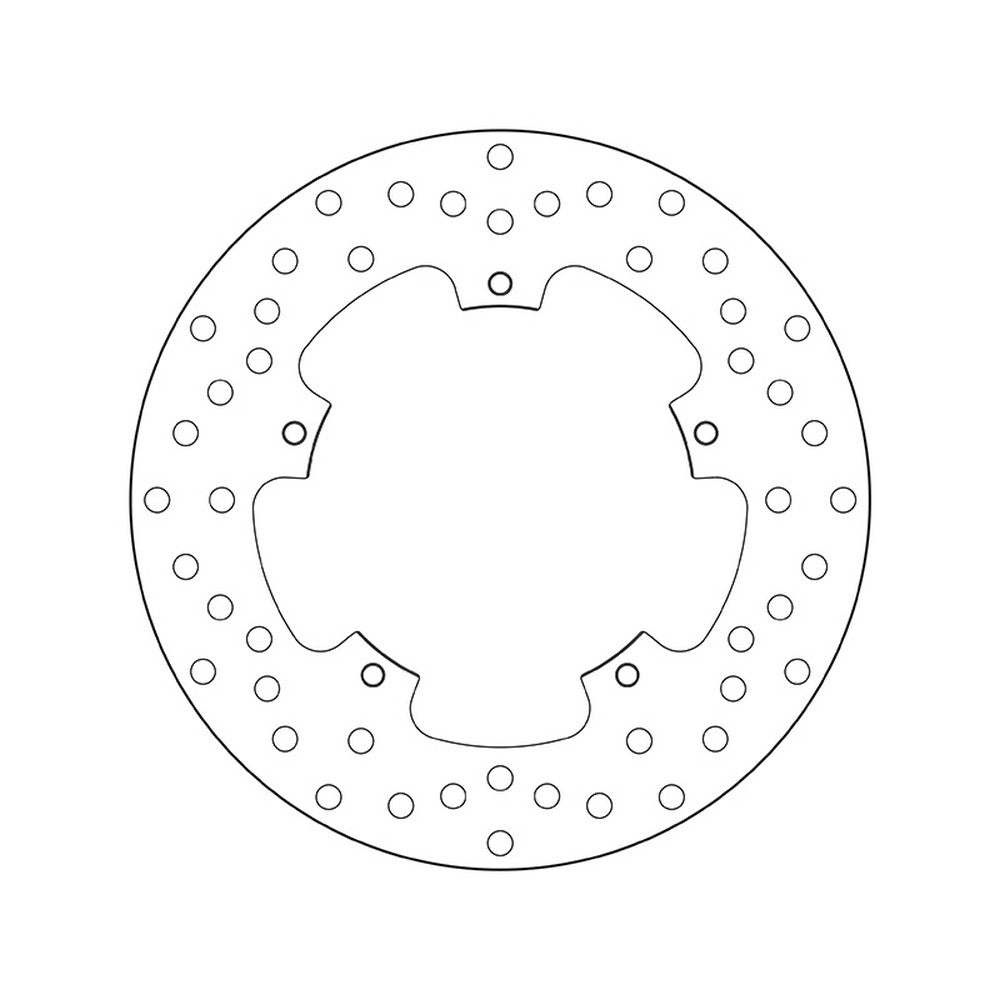 68B407J6 Brembo Fixed Rear Brake Disc