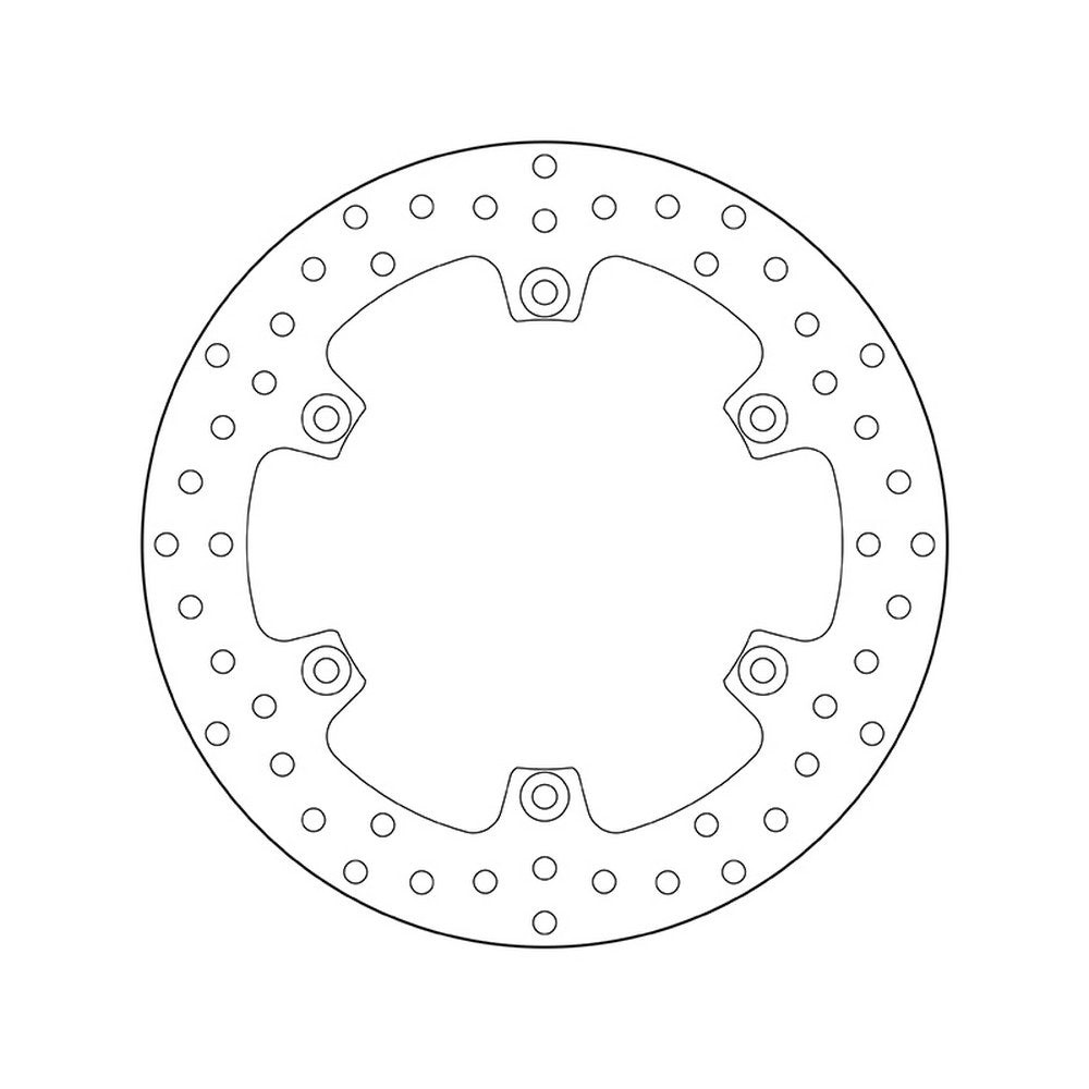 68B407K1 Brembo Fixed Rear Brake Disc