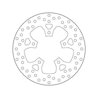 68B407K5 Brembo Fixed Rear Brake Disc