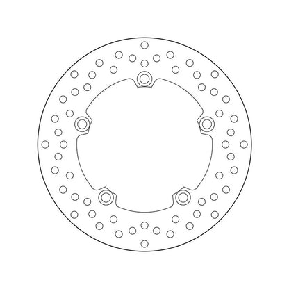 68B407L0 Brembo Fixed Rear Brake Disc