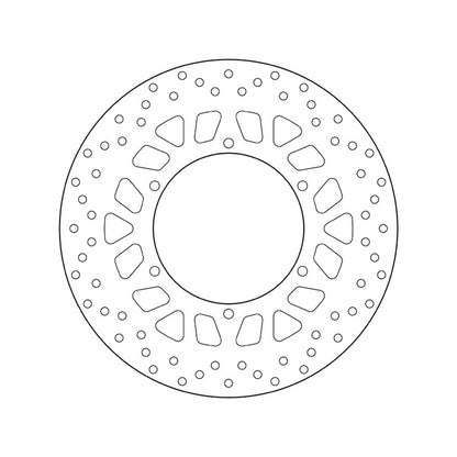 68B407L1 Brembo Fixed Front Brake Disc