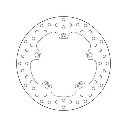 68B407L8 Brembo Fixed Rear Brake Disc