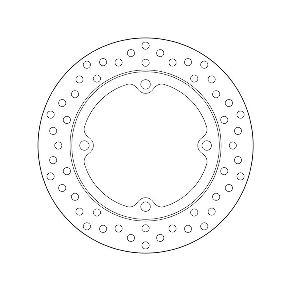 68B407L9 Brembo Fixed Rear Brake Disc
