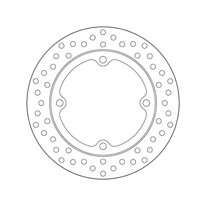 68B407L9 Brembo Fixed Rear Brake Disc
