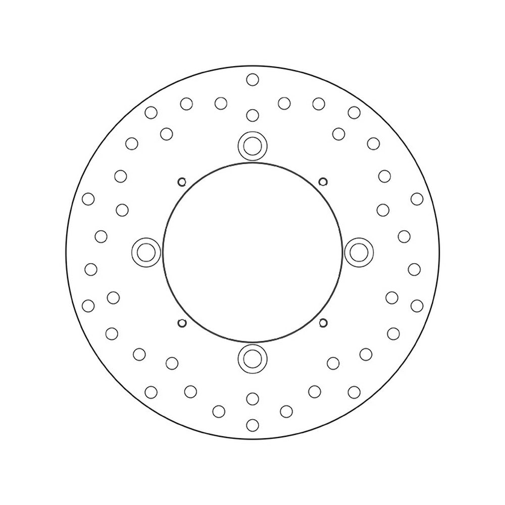 68B407M0 Brembo Fixed Rear Brake Disc