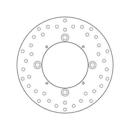 68B407M0 Brembo Fixed Rear Brake Disc