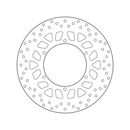 68B407M4 Brembo Fixed Front Brake Disc