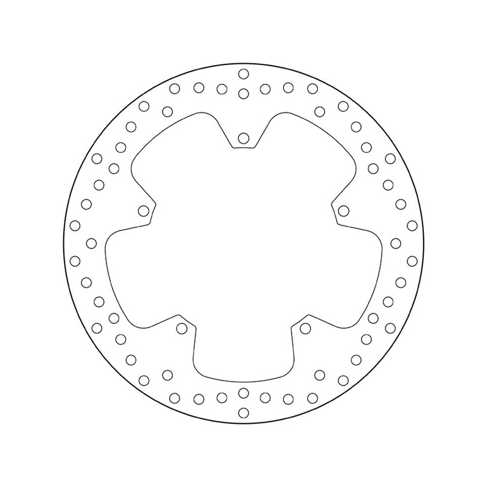 68B407M9 Brembo Fixed Front Brake Disc