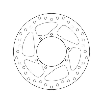 68B407N3 Brembo Fixed Front Brake Disc