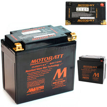 MBYZ16HDD Motobatt Battery Black