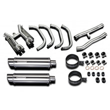 Suzuki GSX1400 01-04 4-2 Stainless Steel Full Exhaust System with Stainless Steel Cans