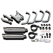 Yamaha XJR1200 95-98 4-2 Stainless Steel Full Exhaust System with Stainless Steel Cans