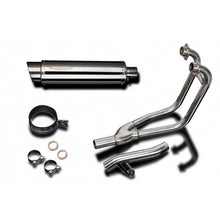 Suzuki GS500 89-02 2-1 Stainless Steel Full Exhaust System with Stainless Steel Cans