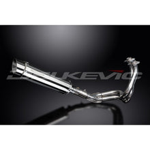 Kawasaki KLE650 10-14 2-1 Stainless Steel Full Exhaust System with Stainless Steel Cans