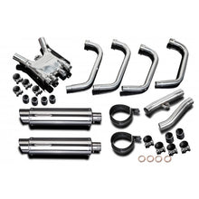 Yamaha FJ1200 91-95 4-2 Stainless Steel Full Exhaust System with Stainless Steel Cans