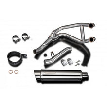 Kawasaki GPZ500S 87-03 2-1 Stainless Steel Full Exhaust System with Stainless Steel Cans
