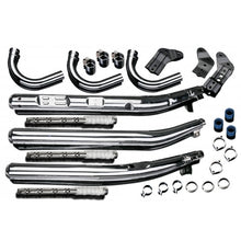Kawasaki 750 H2 B/C 74-75 Chromed Mild Steel Full Exhaust System