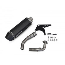 Vespa GTS125 17-18 Serket Parallel Full System Black Ceramic