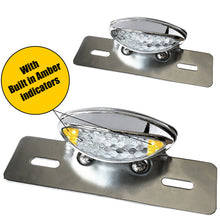 LED Cyclops Rear Light Chrome with Indicators