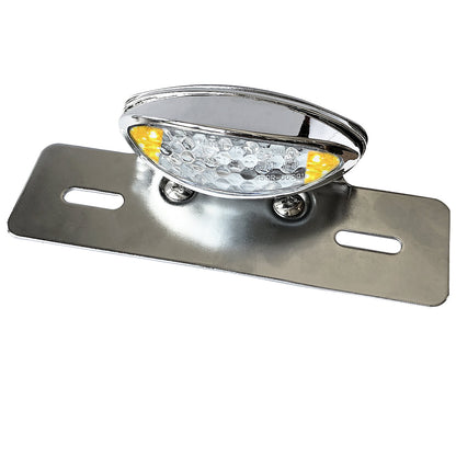 LED Cyclops Rear Light Chrome with Indicators