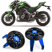 Kawasaki Z900 2017-2018 Engine Crash Guards Blue