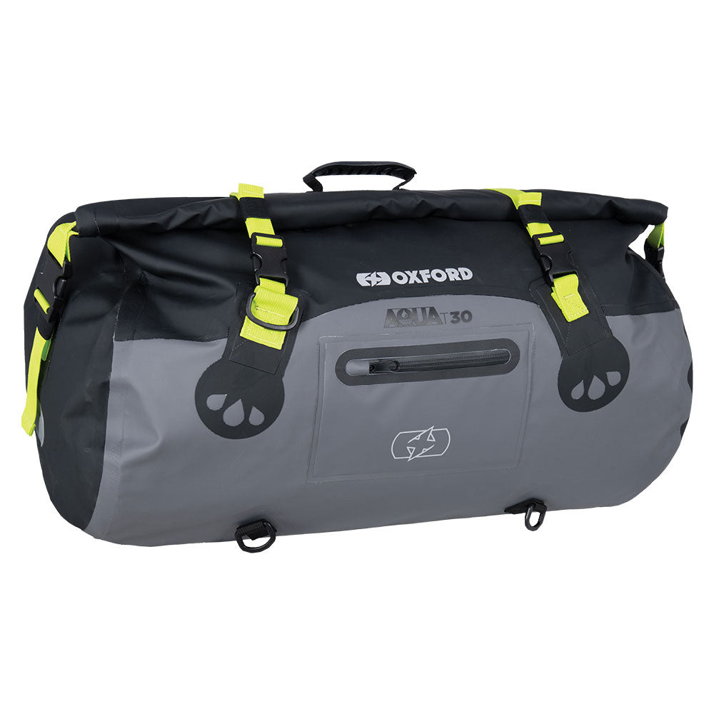 Aqua T-30 Roll Bag Black /Grey / Fluo