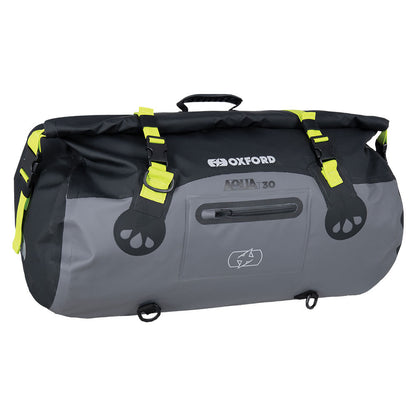 Aqua T-30 Roll Bag Black /Grey / Fluo