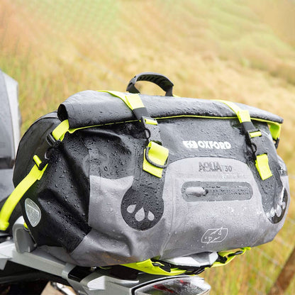 Aqua T-30 Roll Bag Black /Grey / Fluo