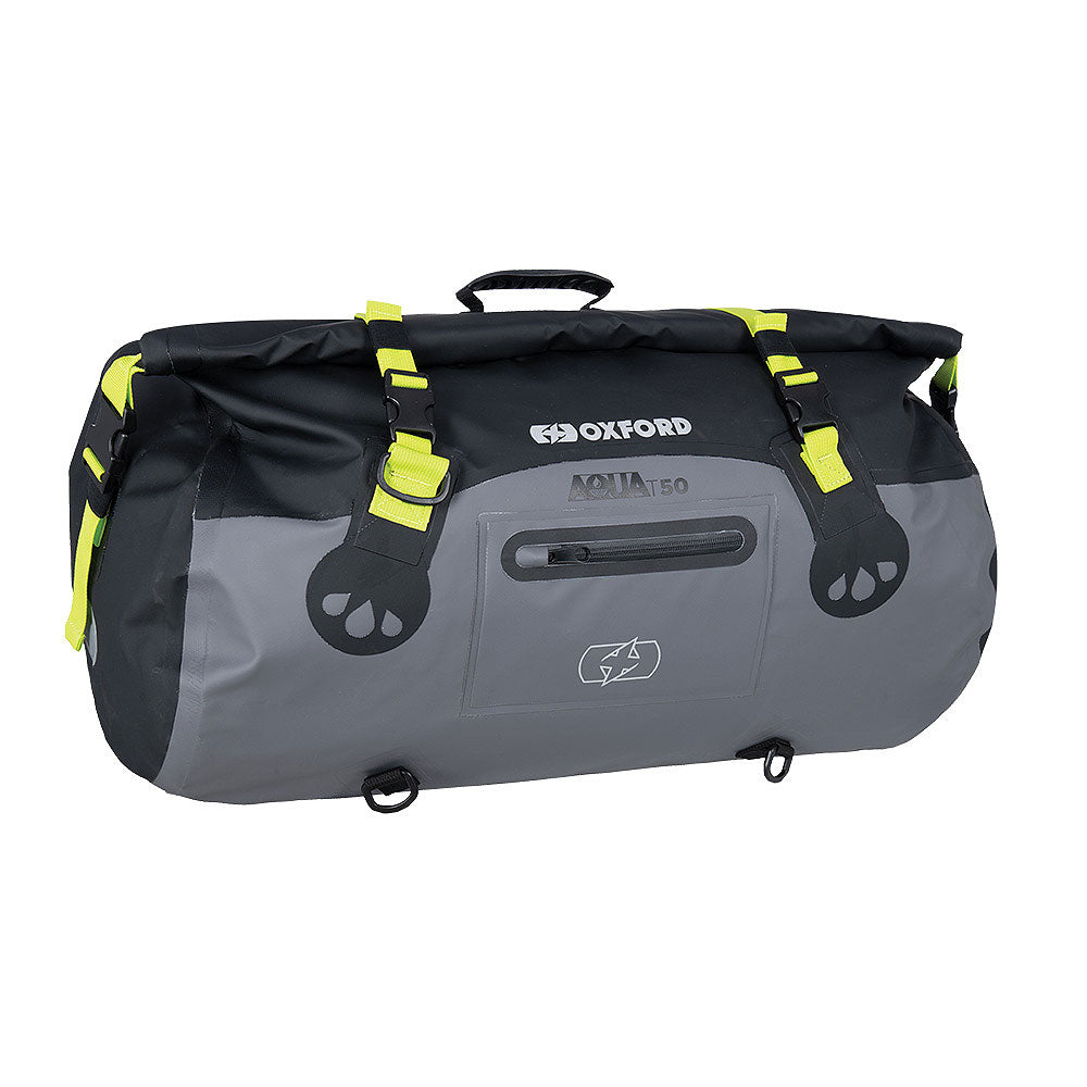 Aqua T-50 Roll Bag Black /Grey / Fluo
