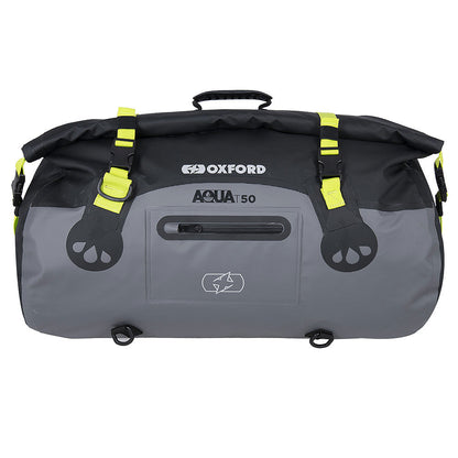 Aqua T-50 Roll Bag Black /Grey / Fluo